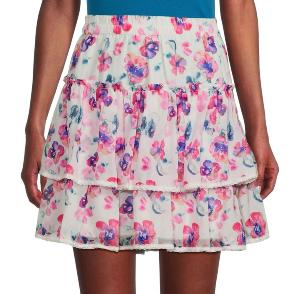 Allison New York Floral Skirt
